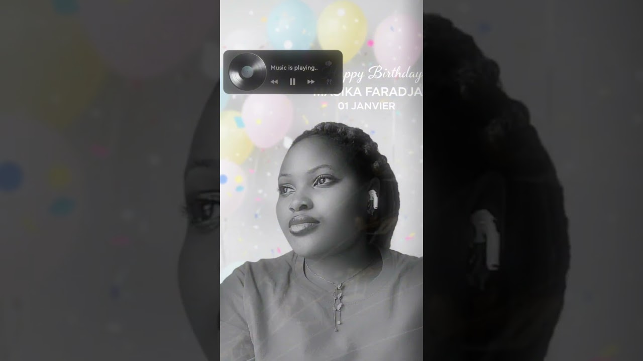 HAPPY BIRTH DAY MASIKA FARADJA 01 JANVIER 