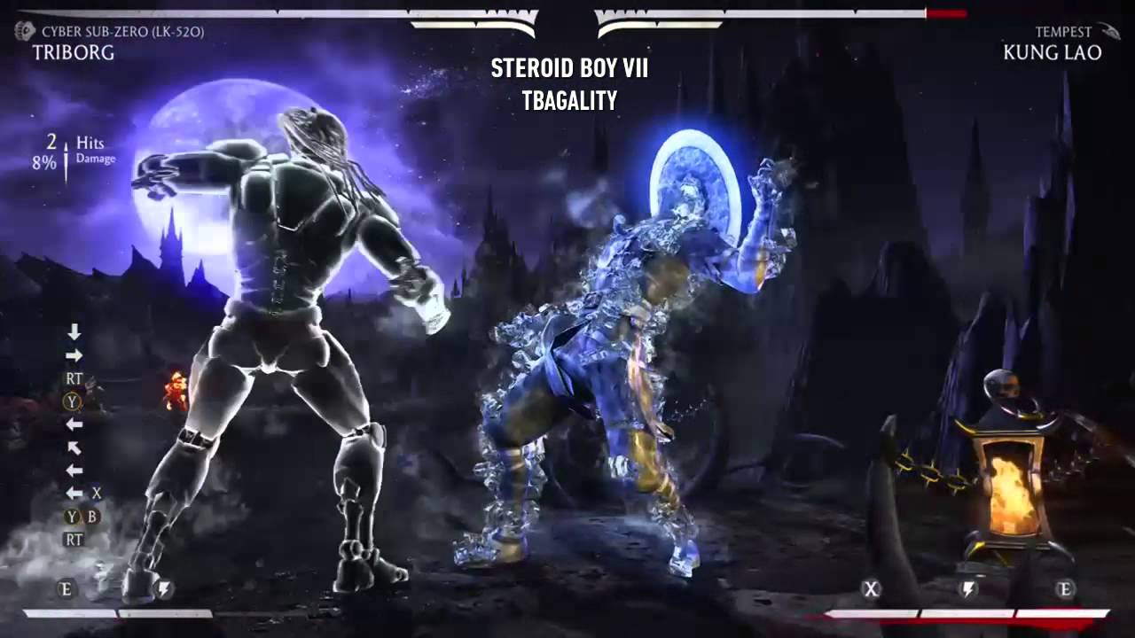 Mortal Kombat X Cyber Sub Zero bug new hidden brutality teabagality