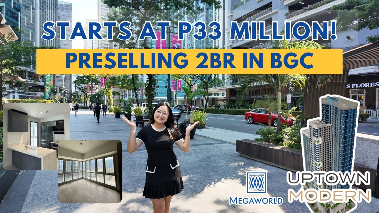Starts at ₱33M - Preselling 2BR Condo at Uptown Modern in BGC