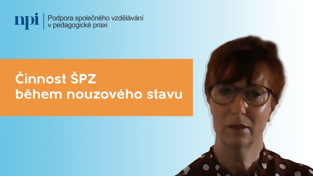 Činnost ŠPZ během nouzového stavu