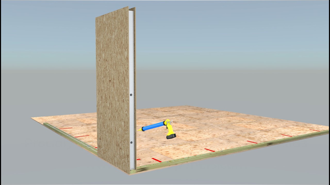 SIPs Sealant Application Demonstration