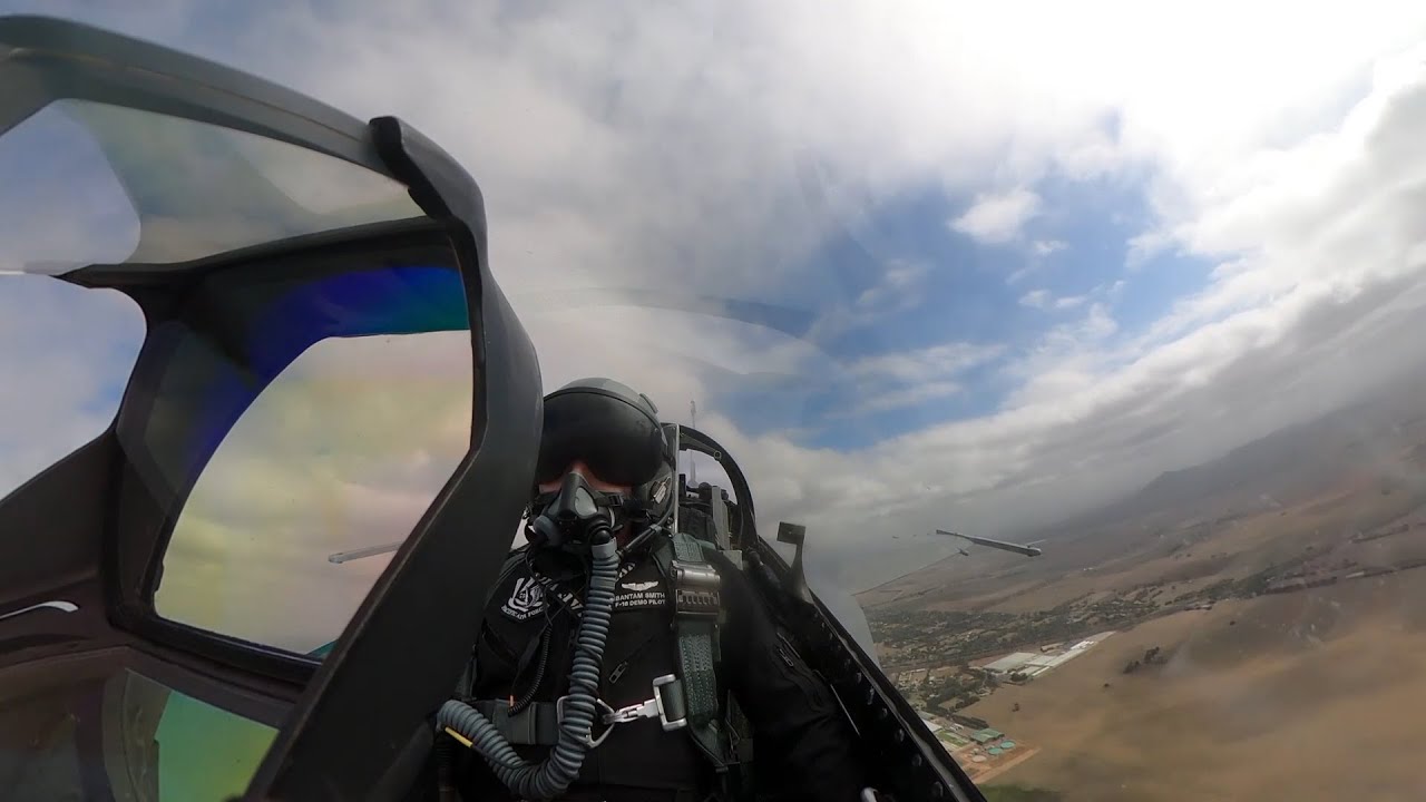 PACAF  F-16 back POV at Avalon 2025 Airshow in Australia #military #subscribe