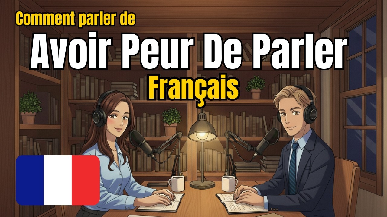 Comment parler de la peur de parler français | Conversation lente en français