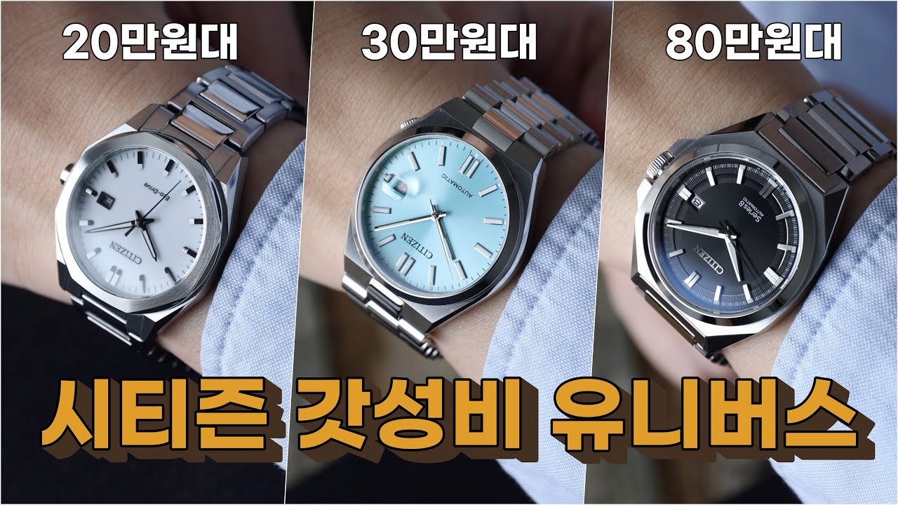 시티즌 일체형 브레이슬릿 특집