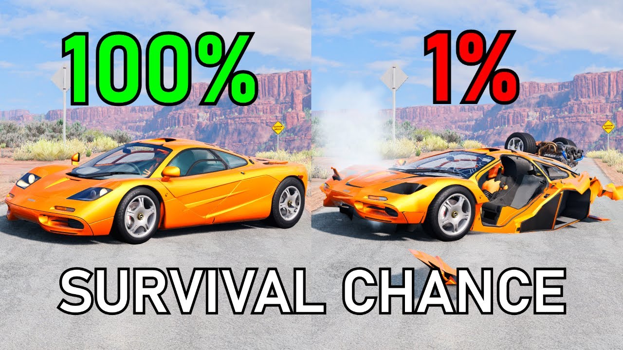 Realistic Survival Chance Crashes #7 | BeamNG.drive