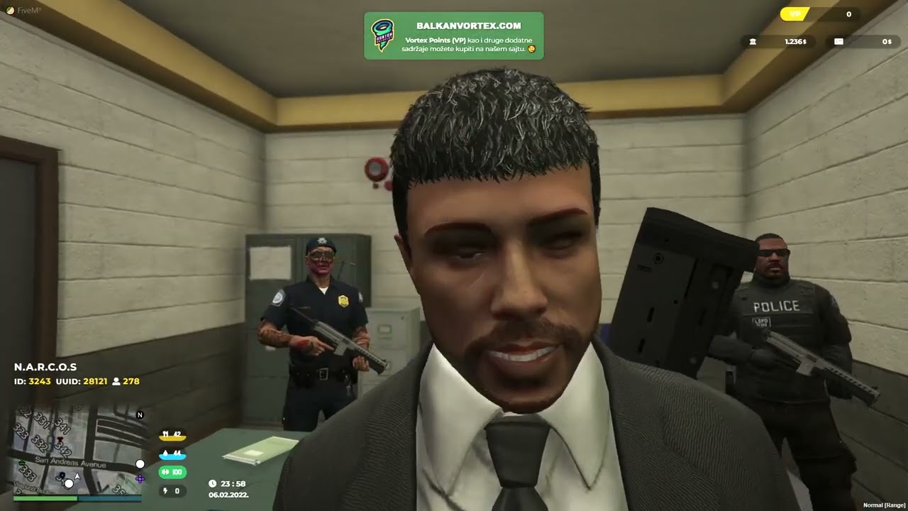 Ispitivanje u LSPD  / Balkan Vortex RP