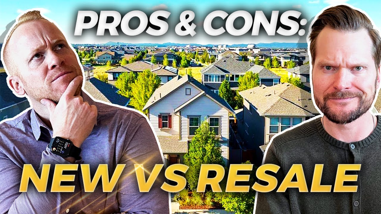 PROS & CONS Of Buying RESALE & NEW HOMES In Denver CO | Moving To Denver CO 2024 | Colorado Realtor