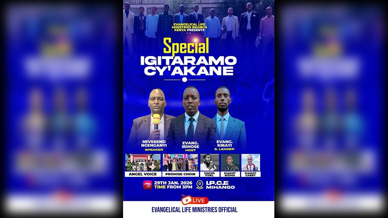 LIVE🛑||AKANE| TUBAHAYE IKAZE MUGITARAMO HAMWE NA REV.NGENGANYI
