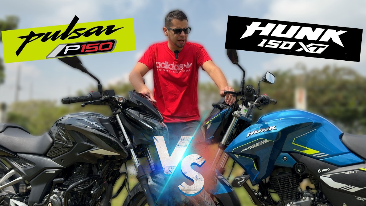 Pulsar P150 vs Hero Hunk 150 XTec | Comparativa Completa