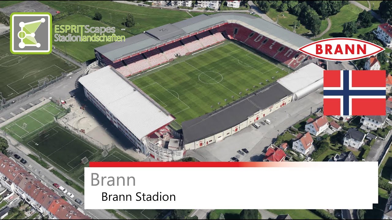 Brann Stadion | SK Brann | Google Earth | 2016
