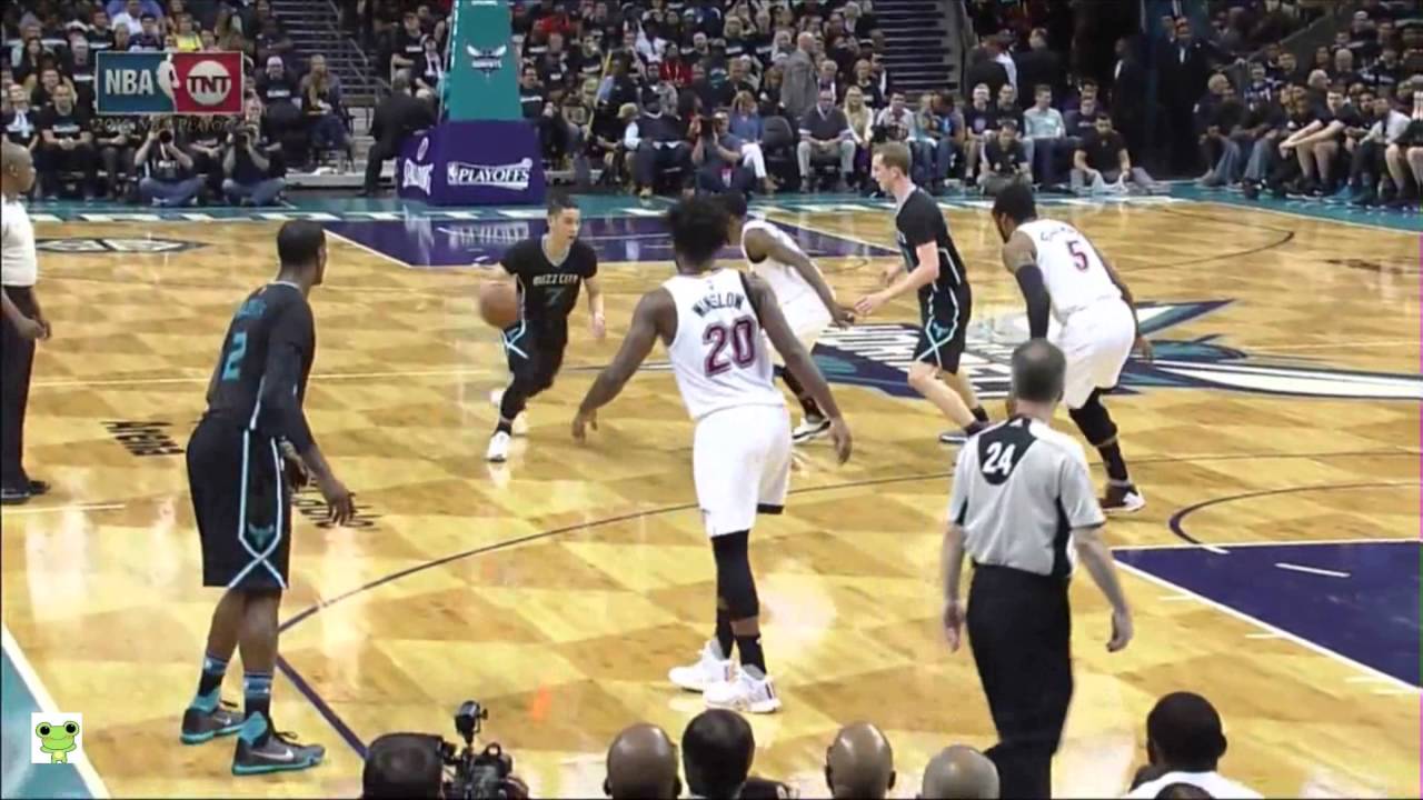 Jeremy Lin's Offense & Defense Highlights 2016-04-24 Playoffs  G3 Hornets VS Heat