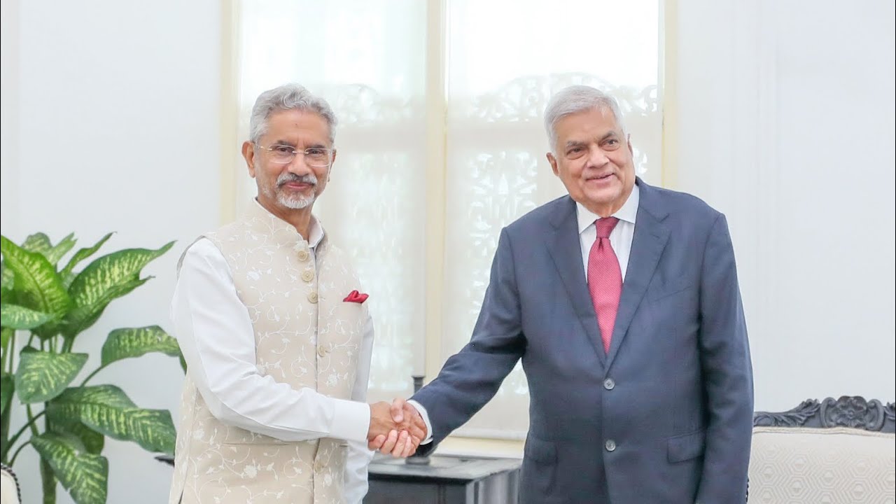 Jaishankar and Ranil hold talks in Colombo