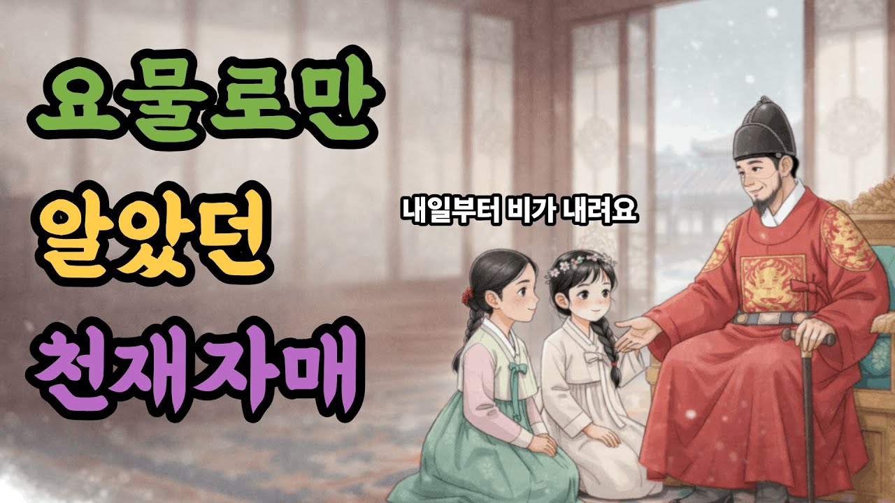 요물로만 알았던 천재 자매 ㅣ 야담,설화,전래 동화,옛날이야기,오디오 북,수면 동화