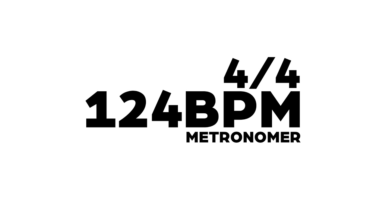 124 BPM Metronome