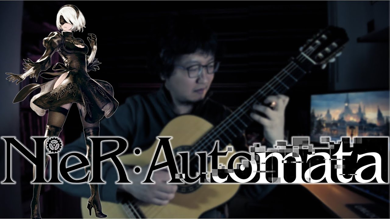 NIER: AUTOMATA - Amusement Park Classical Guitar Solo w/Tabs