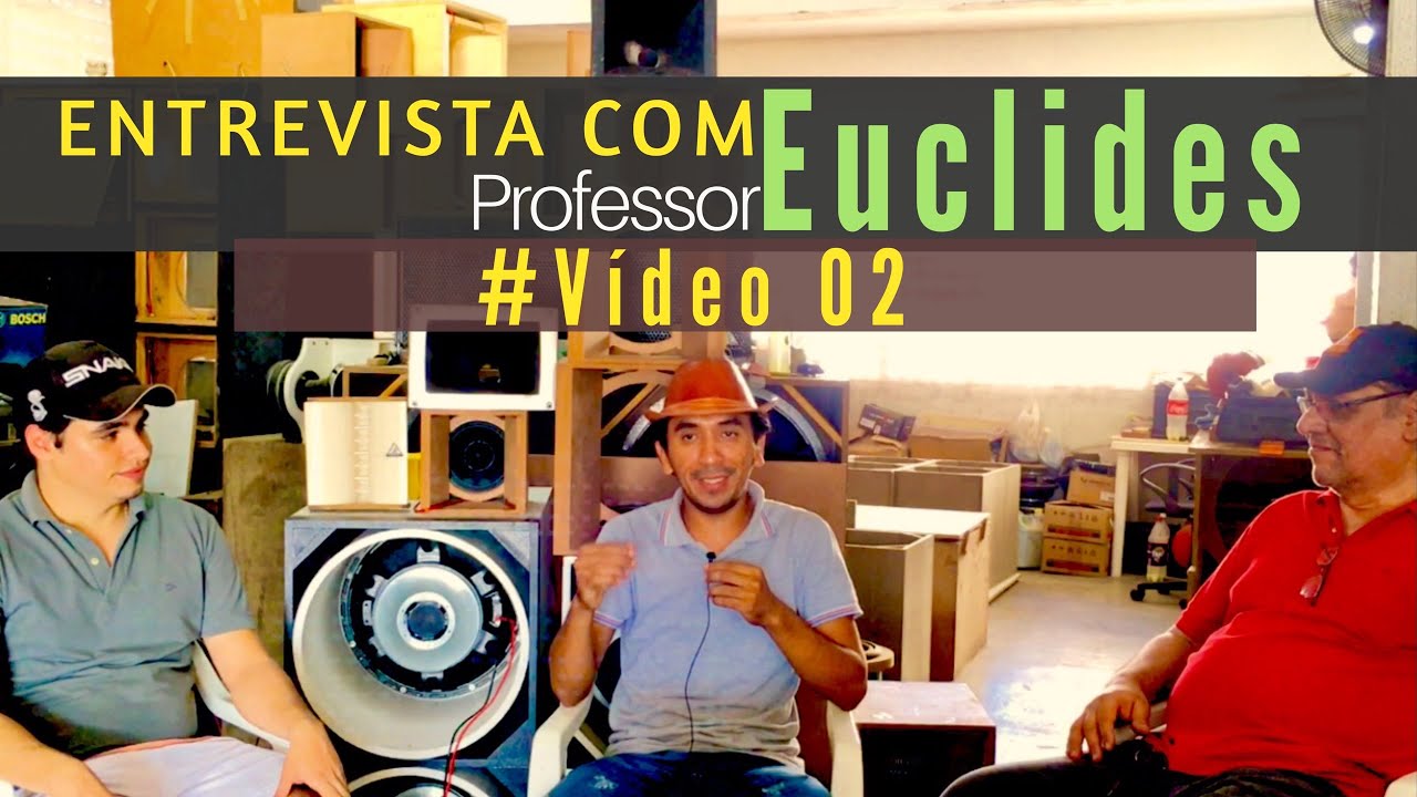 # VIDEO 02 / Entrevista Com Euclides Idealizador Dos Projeto De Caixas Mini Bazuca / Chikim Som