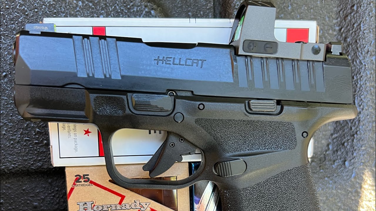 Springfield Hellcat .380: Initial range thoughts!!