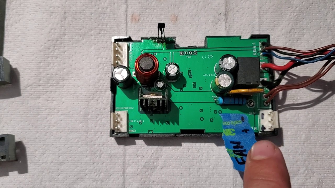 DIESEL HEATER HOW 2 CHANGE CONTROL BOARD.  New Board is different!!