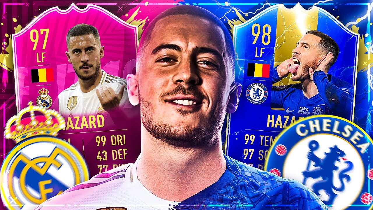 97 REAL HAZARD vs 98 CHELSEA HAZARD SQUAD BUILDER BATTLE