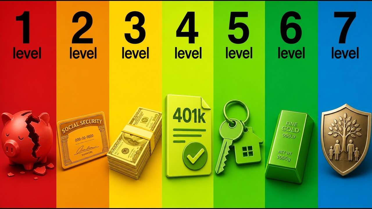 The 7 Levels Of Wealth In Retirement | Are You Behind?