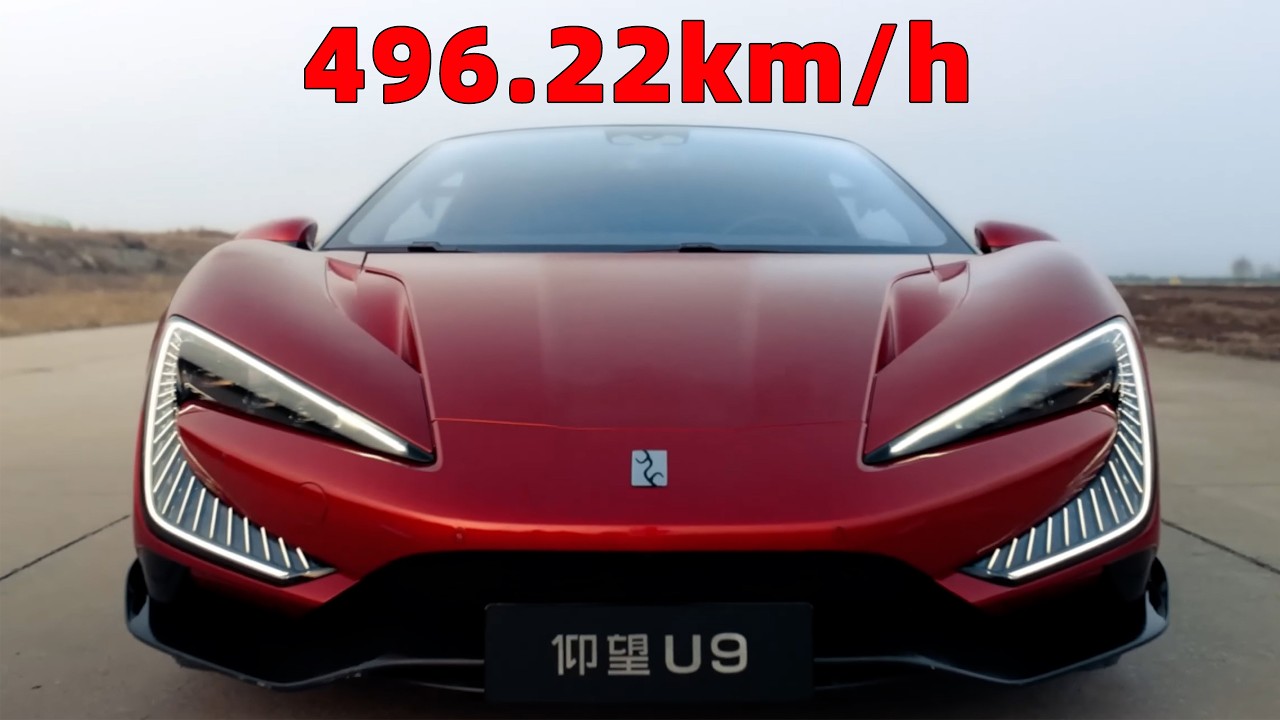 BYD Yangwang U9 world’s fastest speed, cutting-edge technology, and Nürburgring lap time showcase