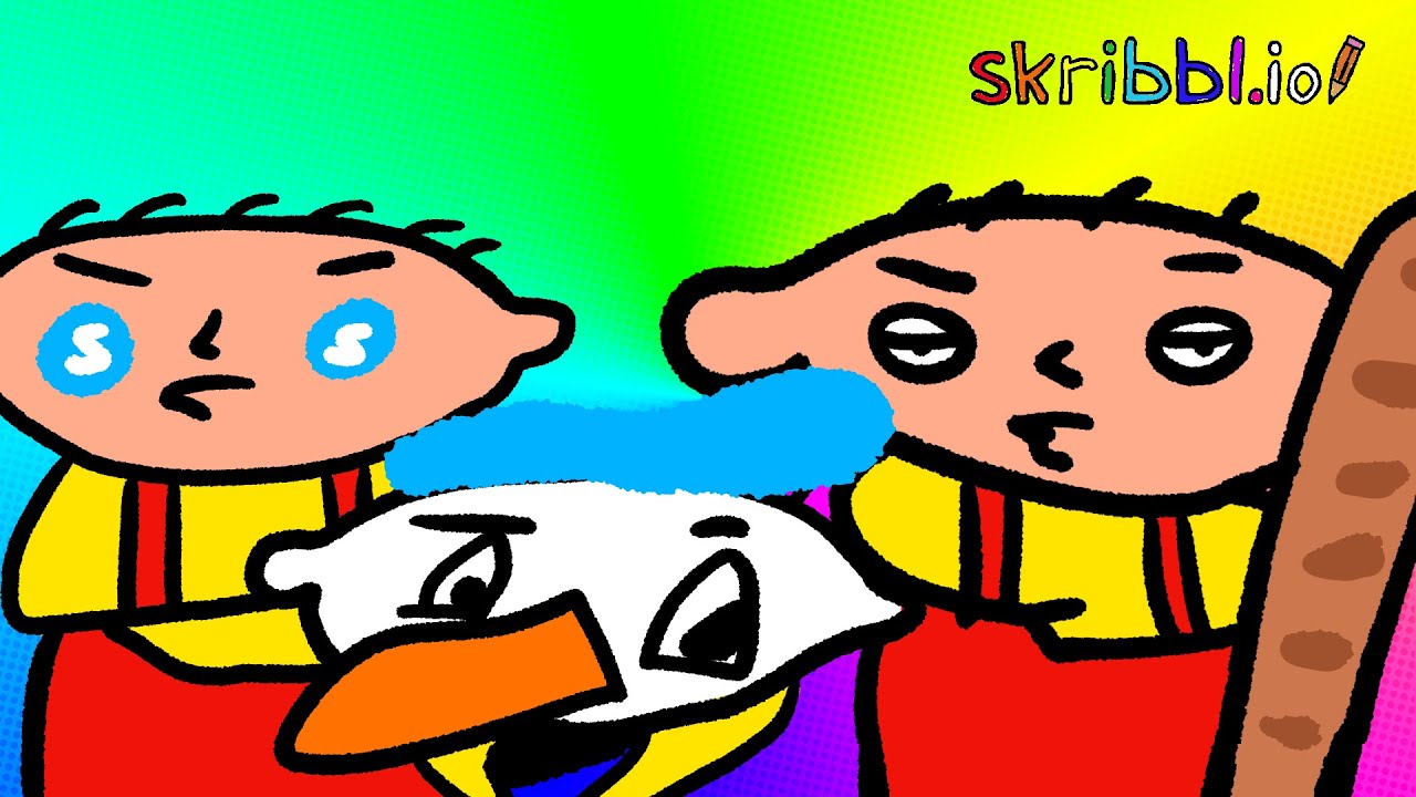 STEWIE GRIFFIN WKRACZA DO AKCJI! | SKRIBBL.IO