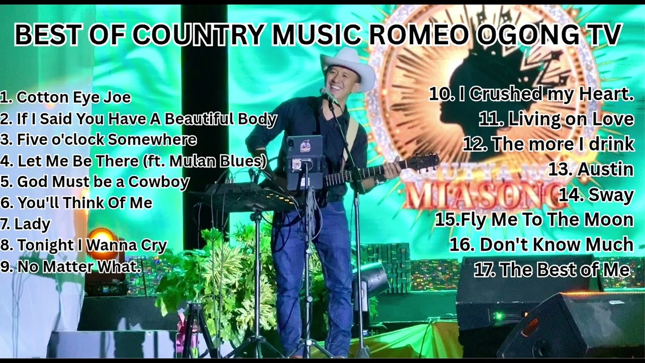 COUNTRY MUSIC LONG PLAY COVER by ROMEO OGONG