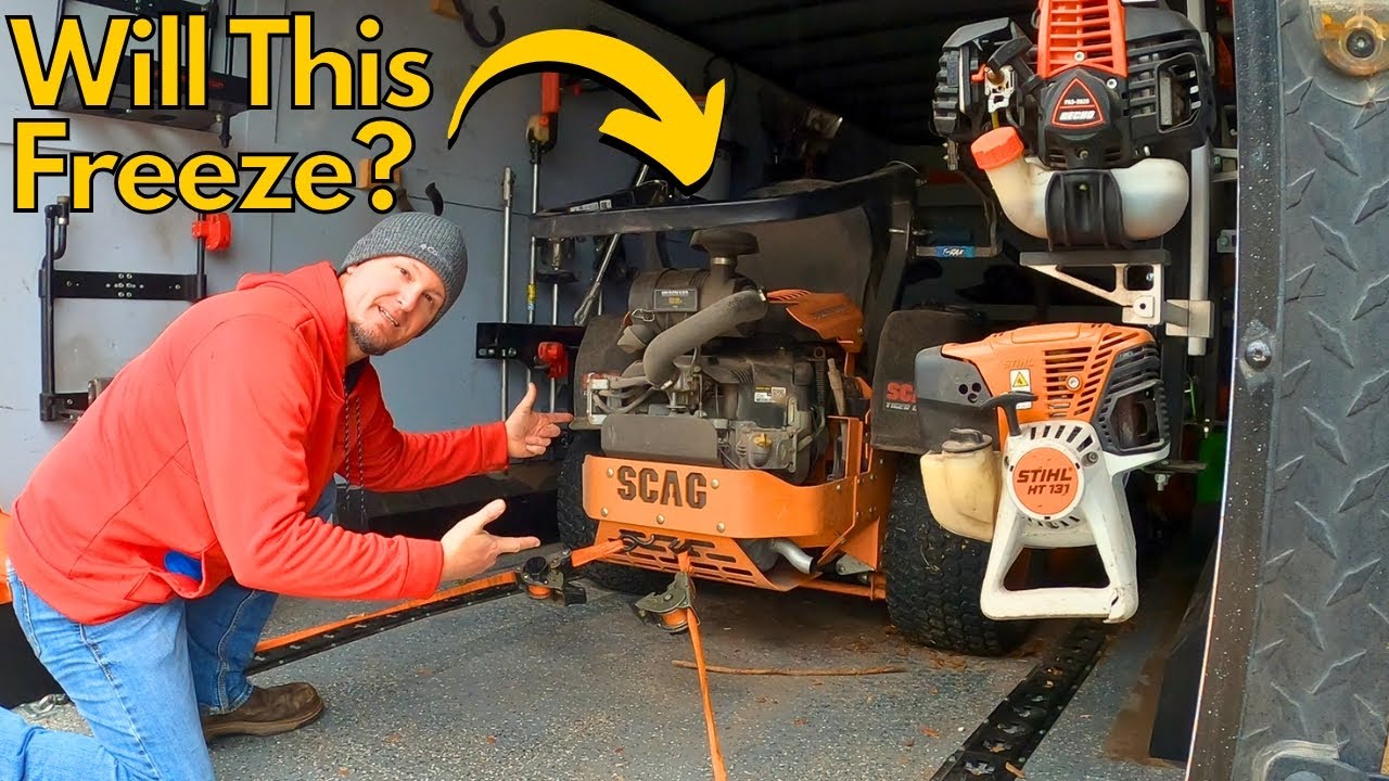 Surviving The Winter Storm! Will Our Commercial Lawn Equipment Survive The  Freeze?
