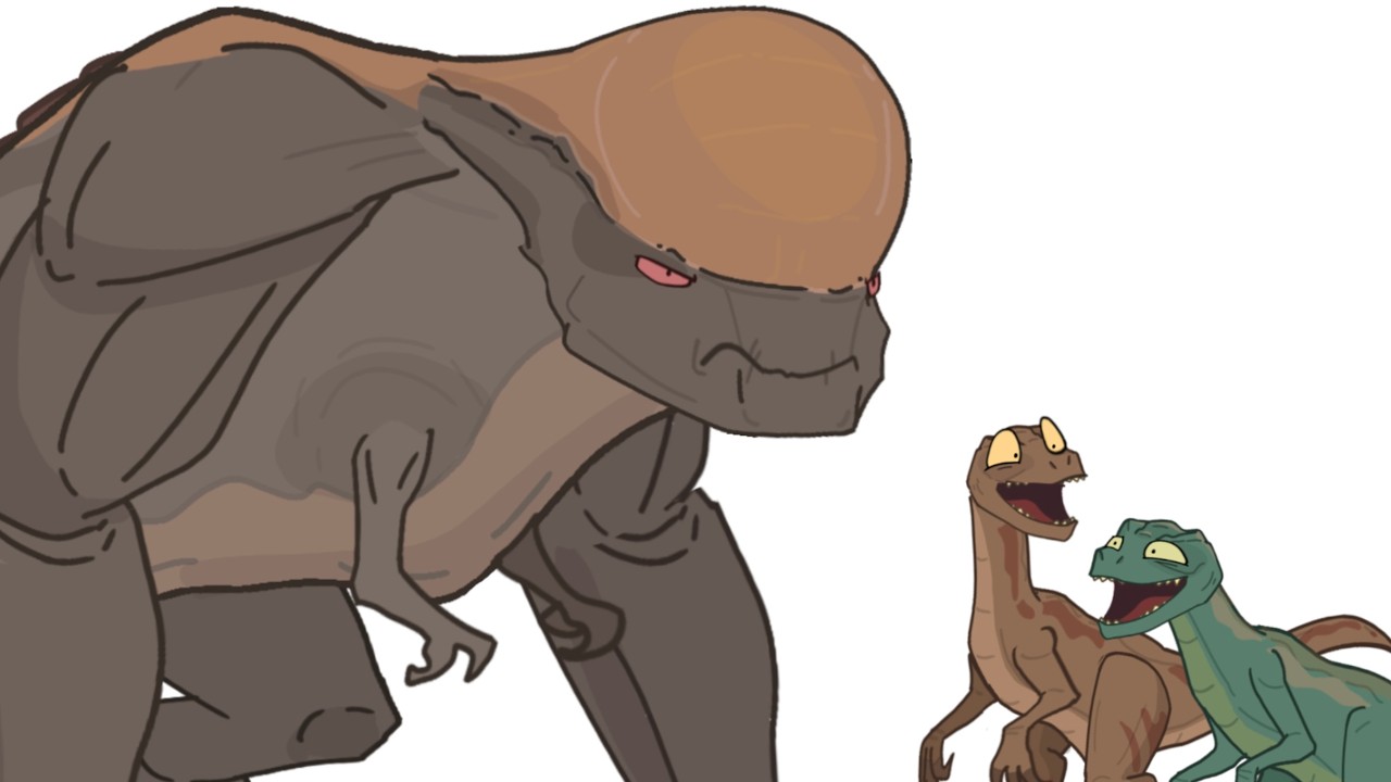 D-Rex подвергается издевательствам (Мир Юрского периода)
