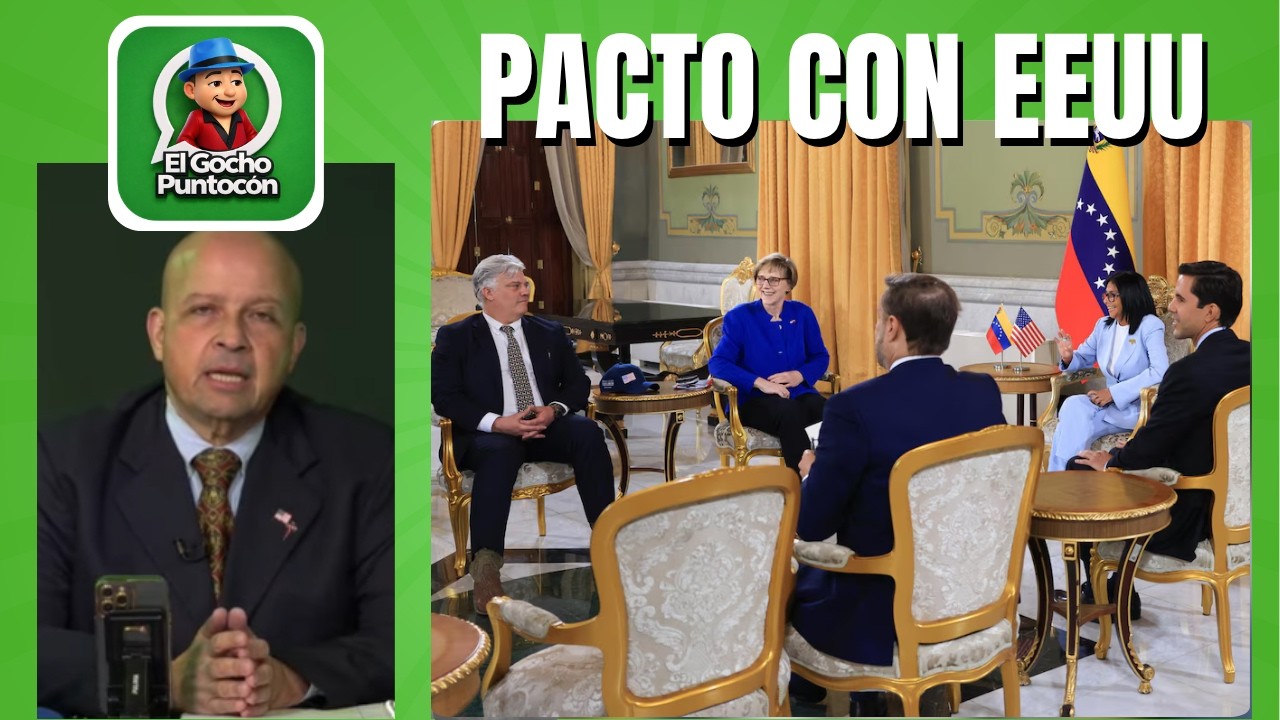 DELCY SE REÚNE CON EEUU EN MIRAFLORES ¿PACTO OCULTO?  |#evtv  | #ELGOCHOPUNTOCON | 03/20/26 2/5