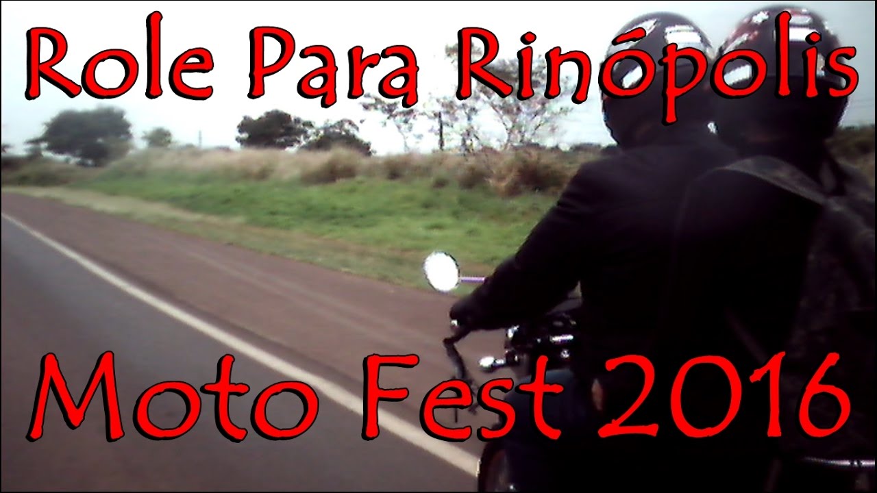 Charles Bolgheroni - Role Para Rinópolis - Moto Fest 2016