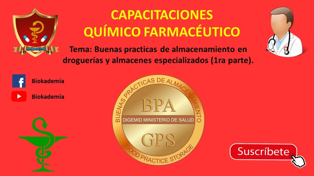 Buenas practicas de almacenamiento (BPA) en droguerías y almacenes especializados (1ra parte).