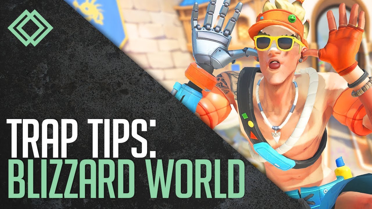 Junkrat Trap Tips: Blizzard World | Overwatch