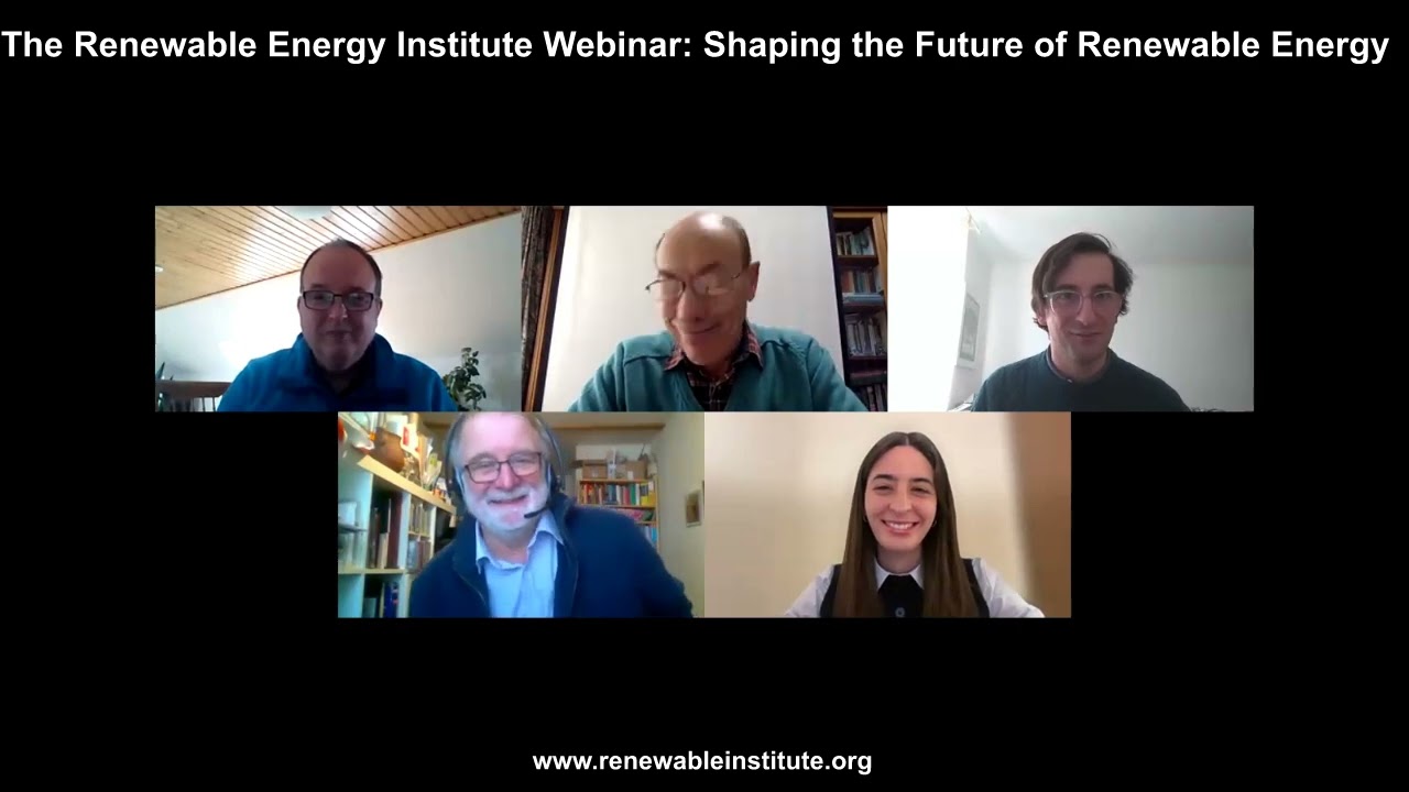 Renewable Energy Institute Webinar: Shaping the Future of Renewable Energy