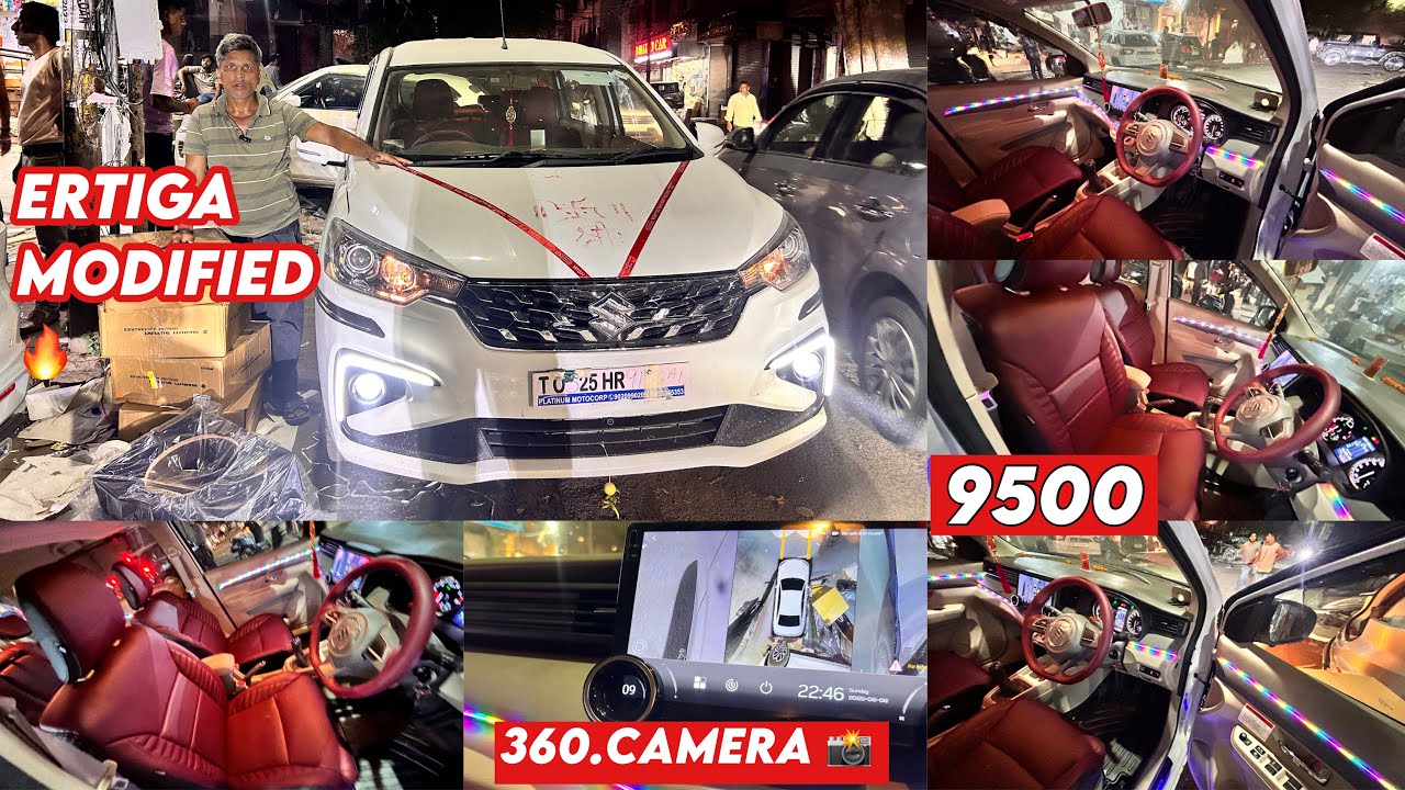 2025 Ertiga Modified✅Ertiga Base To Top Modification✅360.Camera Installed✅Ertiga Vxi Modified😍