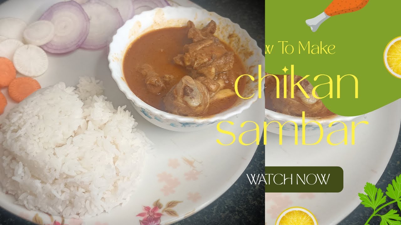 How made chicken sambar recipe/ಚಿಕನ್ ಸಾಂಬಾರ್ ರೆಸಿಪಿ