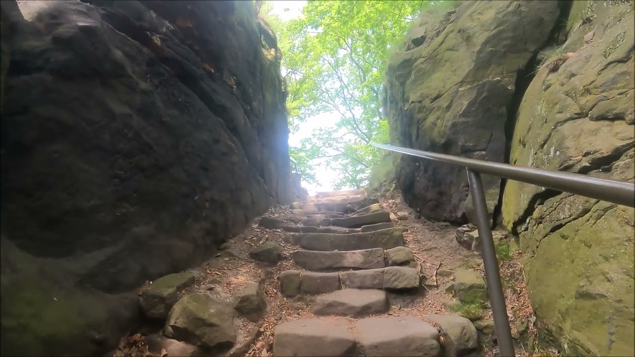 Sächsische Schweiz Aufstieg zum Lilienstein