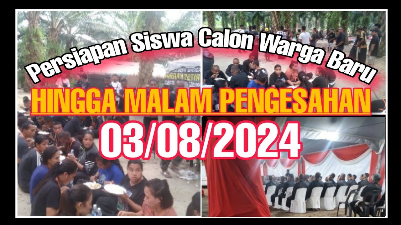 Persiapan Calon Warga Baru Hingga Malam Pengesahan ||Psht Cabang Khusus Perak