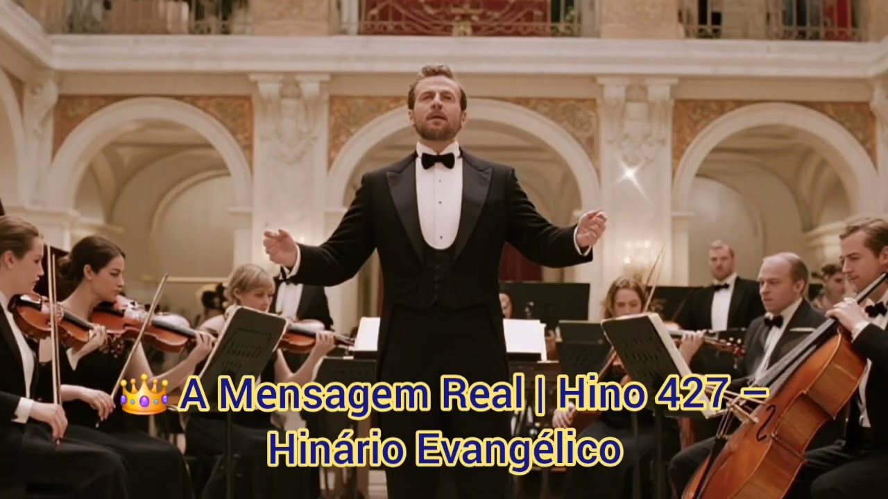 👑 A Mensagem Real | Hino 427 – “Reconciliai-vos Já com Deus” | Hinário Evangélico