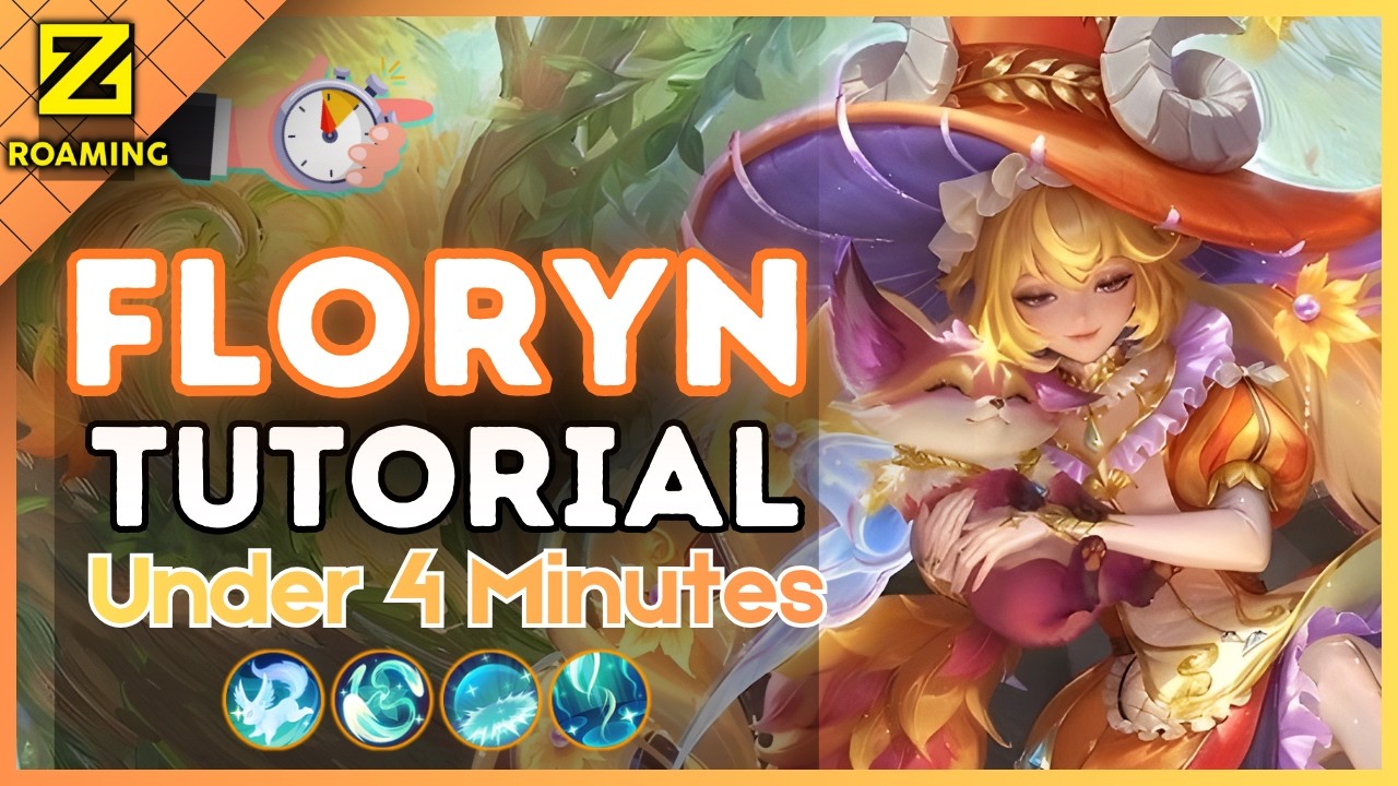 4-Minute Floryn Tutorial in Roam || (MLBB S39) 2026