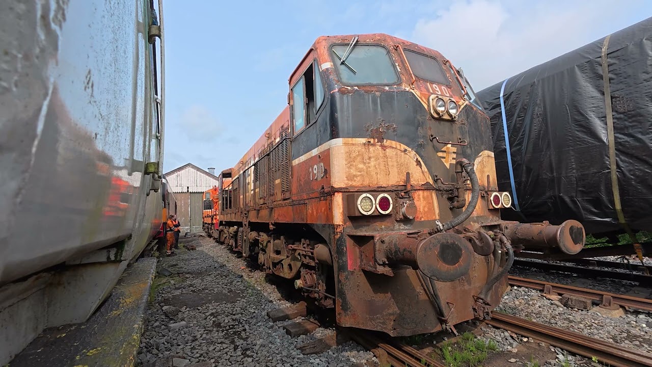 190 at Downpatrick - first start in preservation