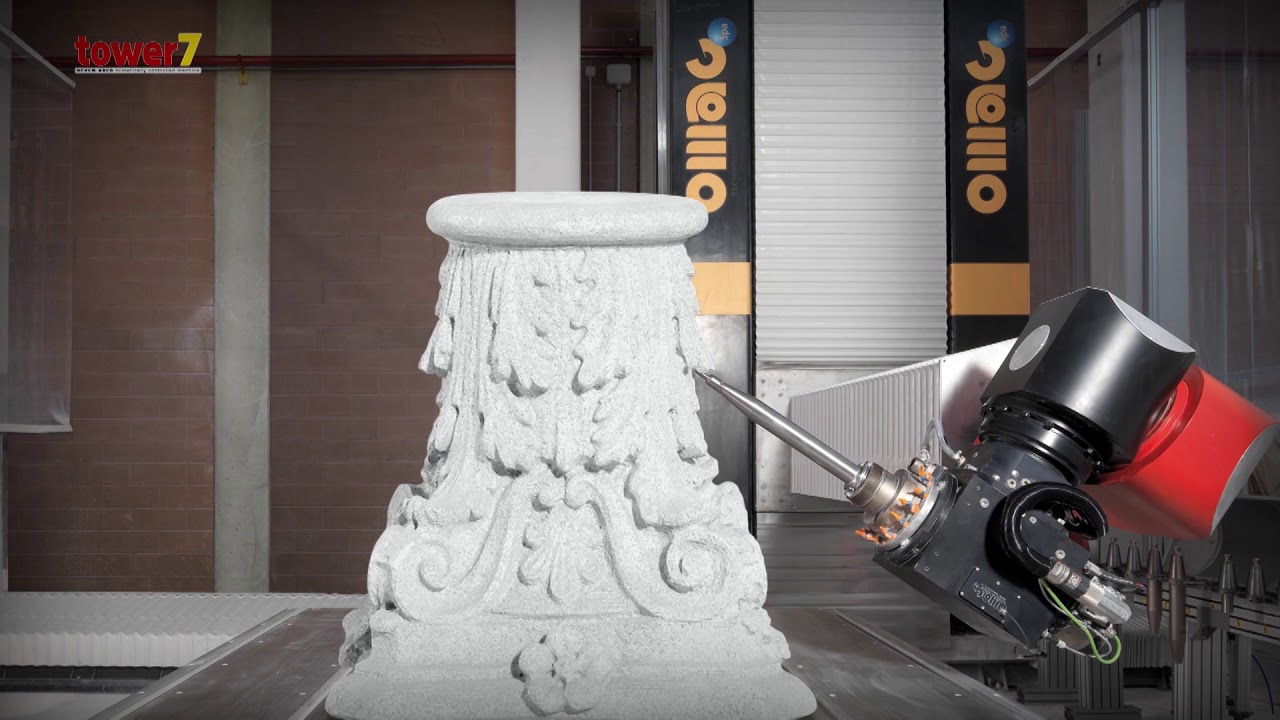Omag Tower 7 - Seven Axis CNC Work Center