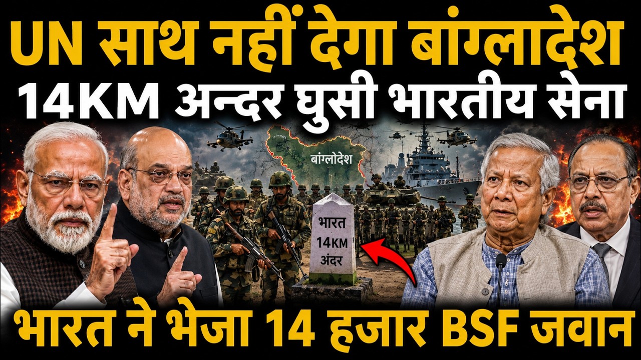 India Sends Massive BSF Deployment After Bangladesh Warning | Chicken Neck Corridor Crisis Explained