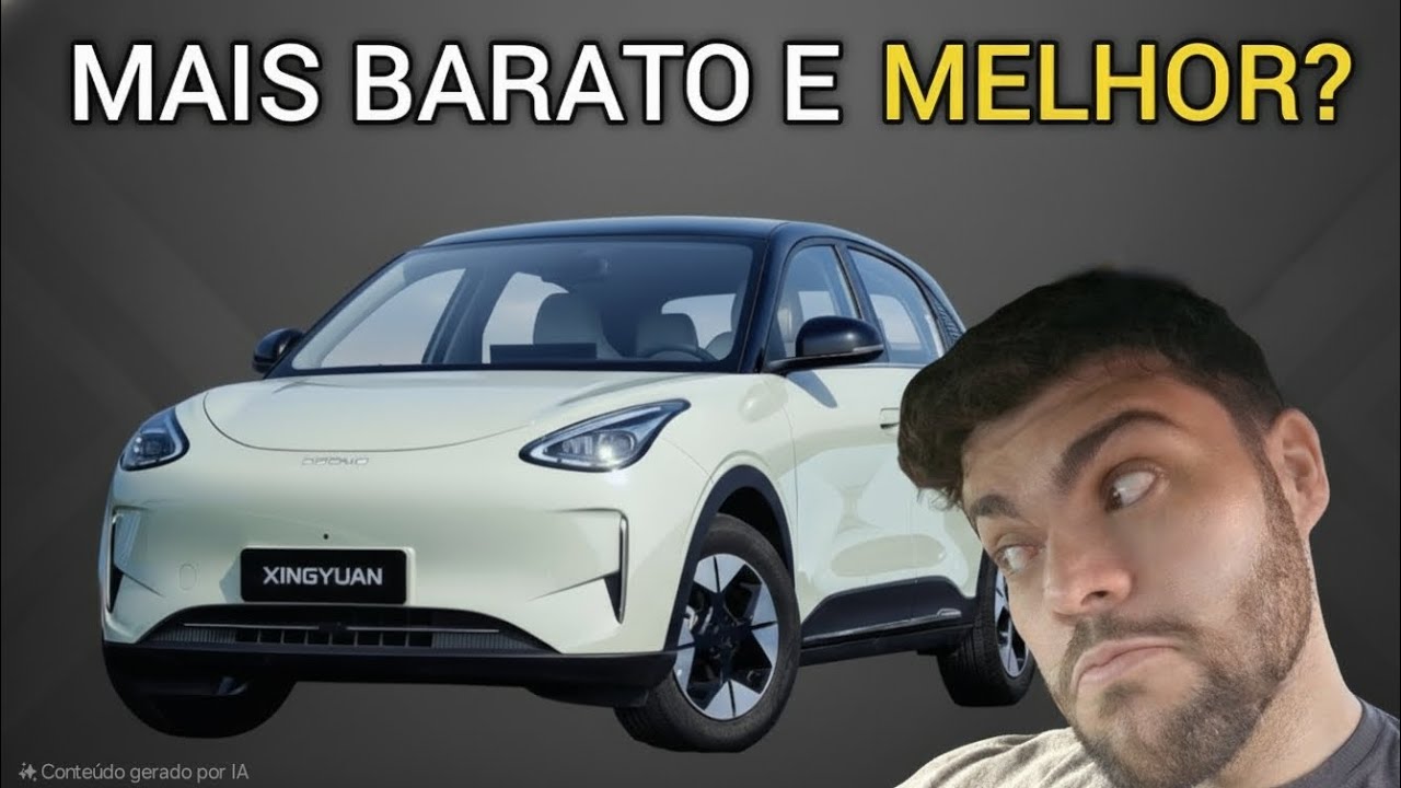 Geely EX2: O Carro Elétrico MAIS VENDIDO da China chega para DESAFIAR o BYD Dolphin Mini