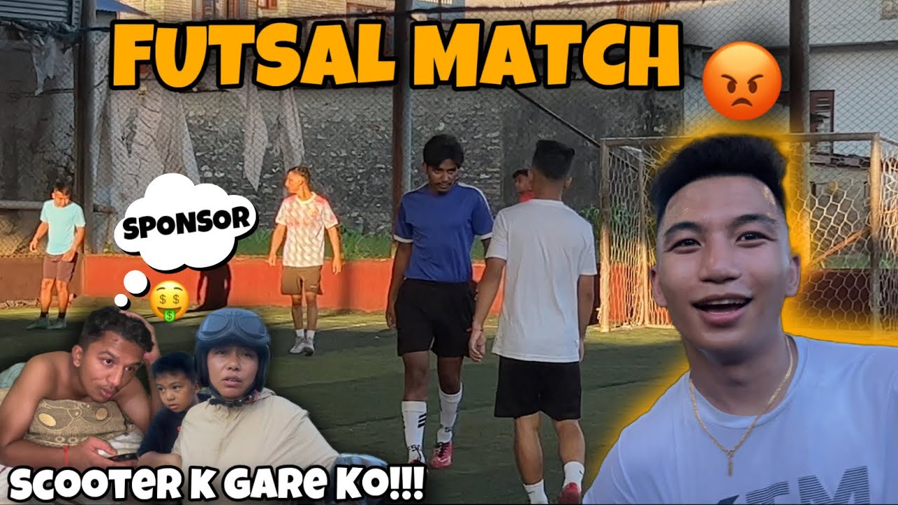 BABBAL FUTSAL MATCH!!! || AAMA KO SCOOTER DHOSTA!!! || SUBASH DAI SPONSER!!!