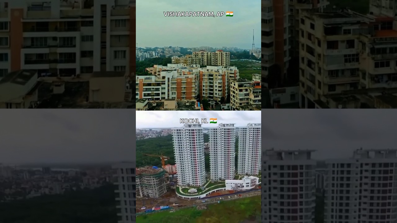 VISAKHAPATNAM, AP VS KOCHI, KL | CITY COMPARISON | WHO HAVE BETTER INFRASTRUCTURE |