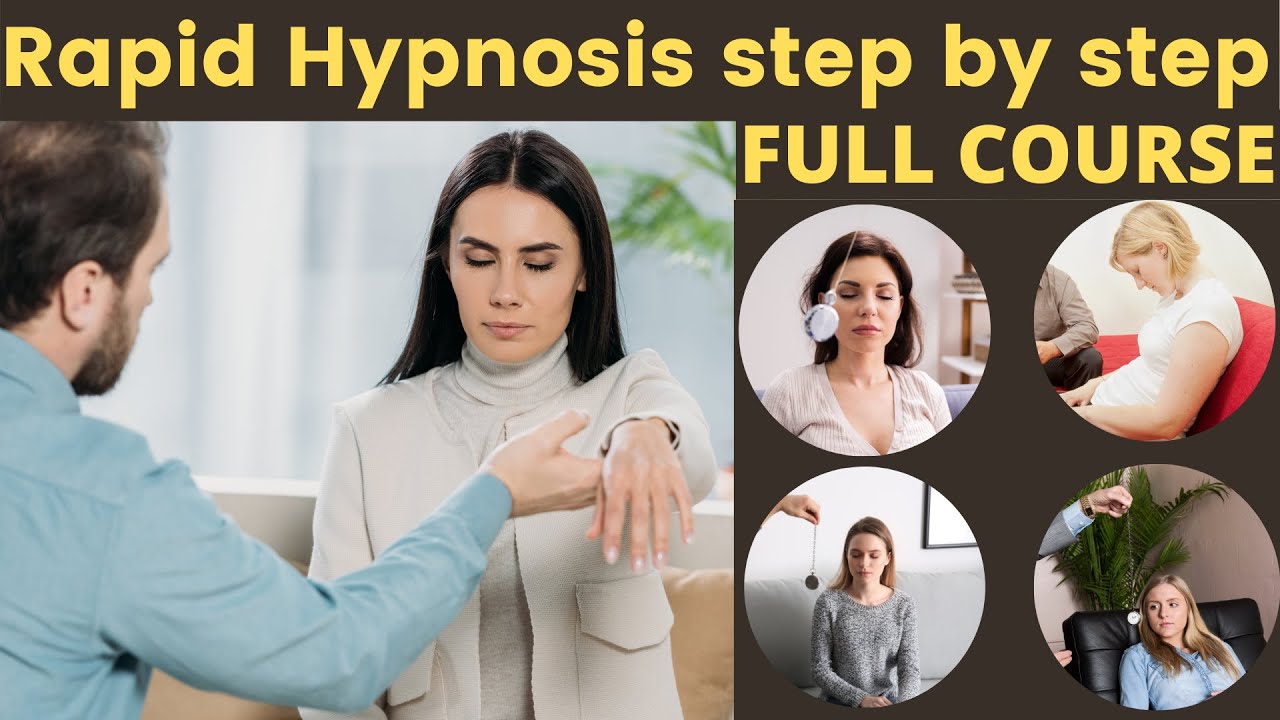 Rapid Hypnosis Step Step Full Course | Hypnosis | How To Hypnotize Someone | Rapid Hypnosis Teching