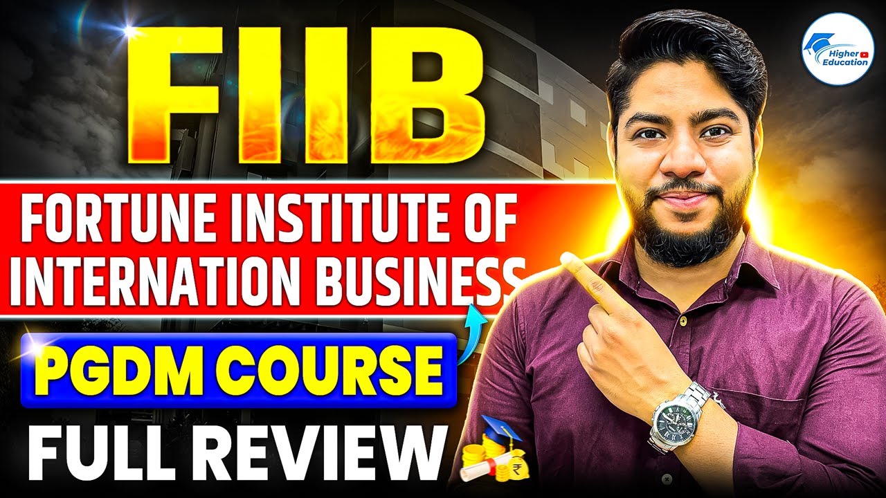 Fortune Institute of International Business | FIIB College PGDM Course Eligibility Fee Placements