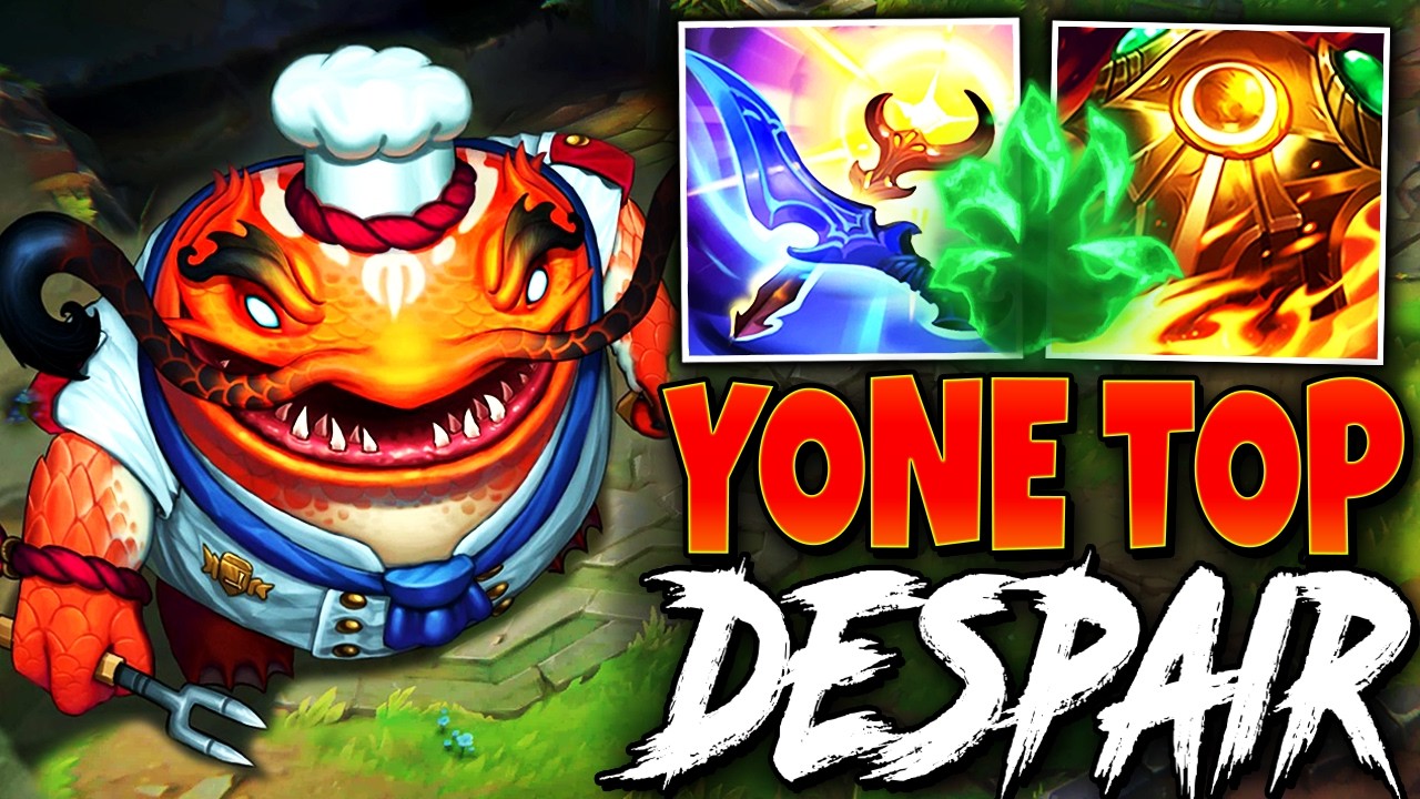 I Made Yone Top on DESPAIR with My OP Immortal Tahm Kench Season 16 Build 💀💀 | s16 Gameplay