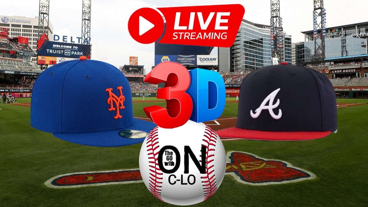 🔴 Atlanta Braves vs. New York Mets. Live MLB Baseball⚾Live Play-by-Play. 3D Presentation Livestream